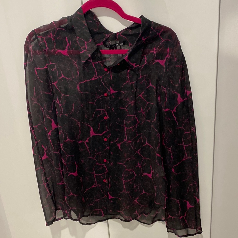 Theyskens’ theory size m blouse 100 % silk
